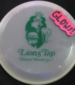 Lions Tap Glow Frisbee