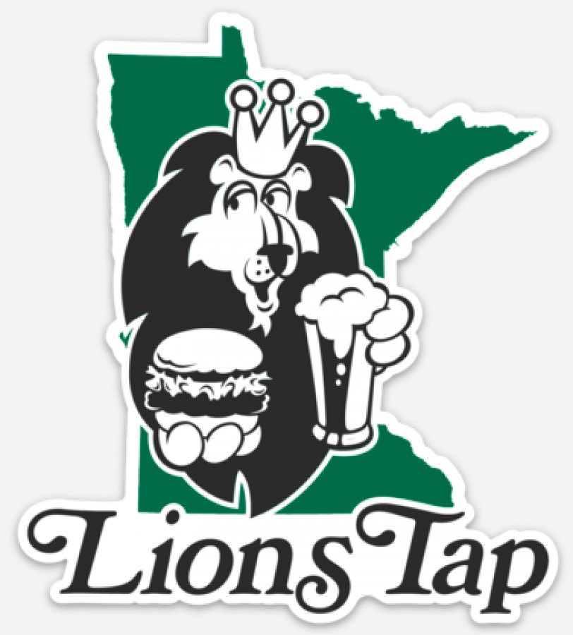 Lions Tap Sticker